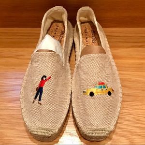 Soludos Taxi Platform Smoking Slipper (NWT)